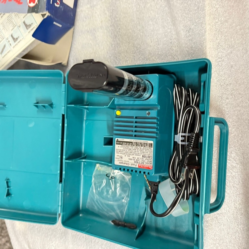 Teal Power Tool Charger Case
